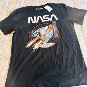 NWT Black NASA tee shirt